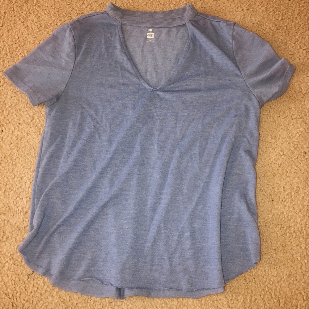 Blue short sleeved shirt!